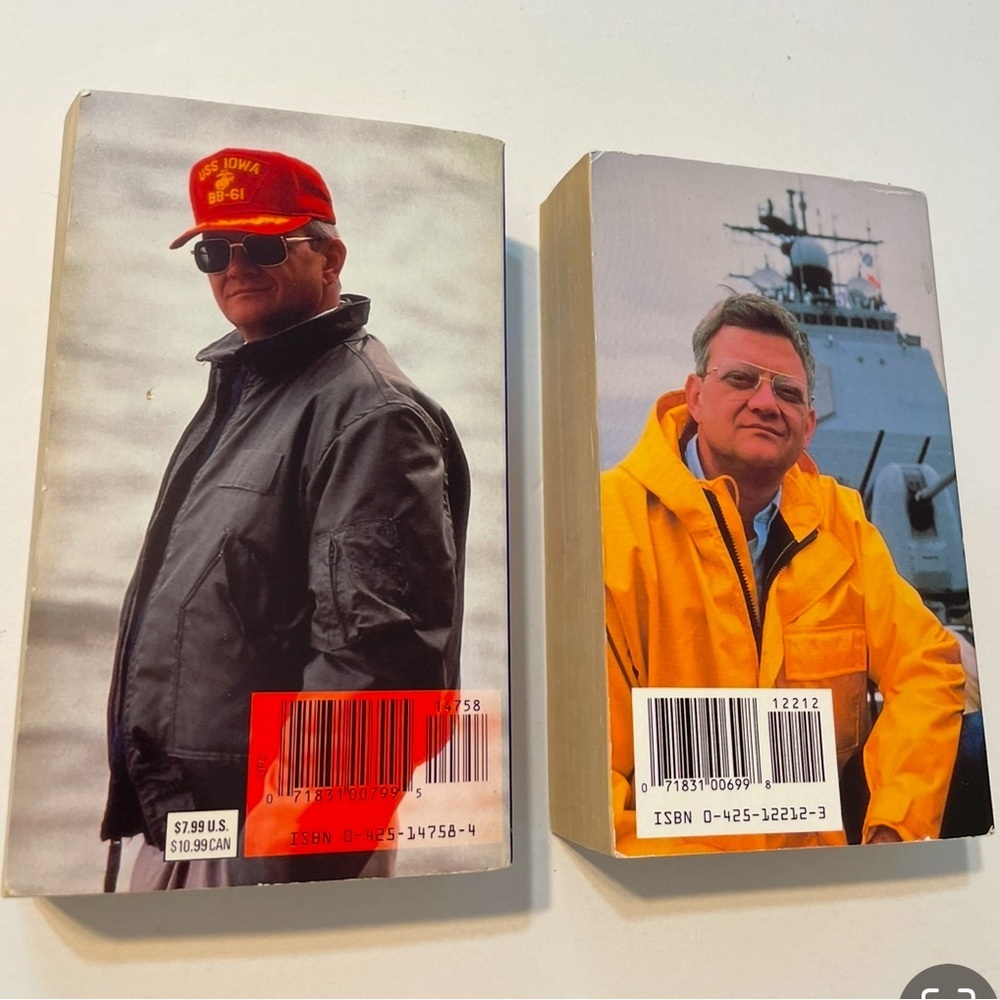 Tom Clancy Paperback Book Set - Picture 2 of 2
